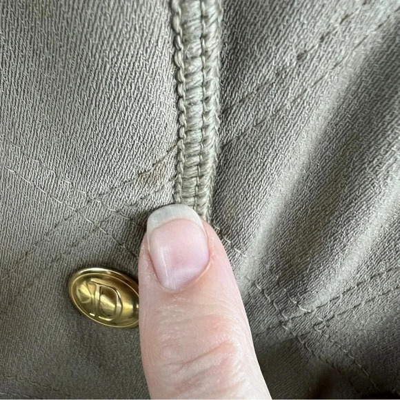 vintage DEVERNOIS Knit Lined Wool Blend Vest Snap Up - Size Medium - Picture 13 of 16